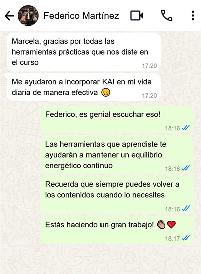 Testimonio de estudiante KAI 3